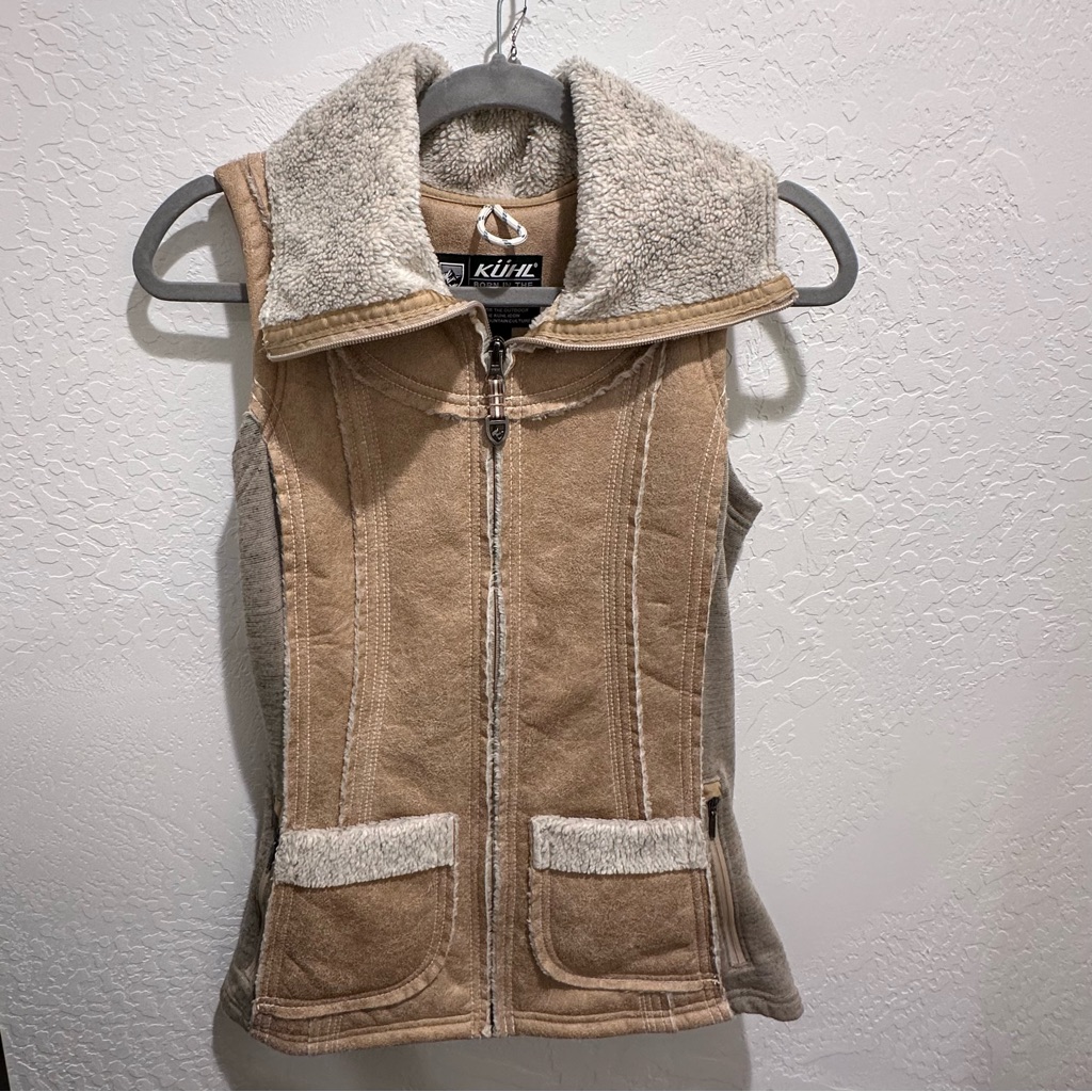 Khl Dani Sherpa Tan Fleece Jacket